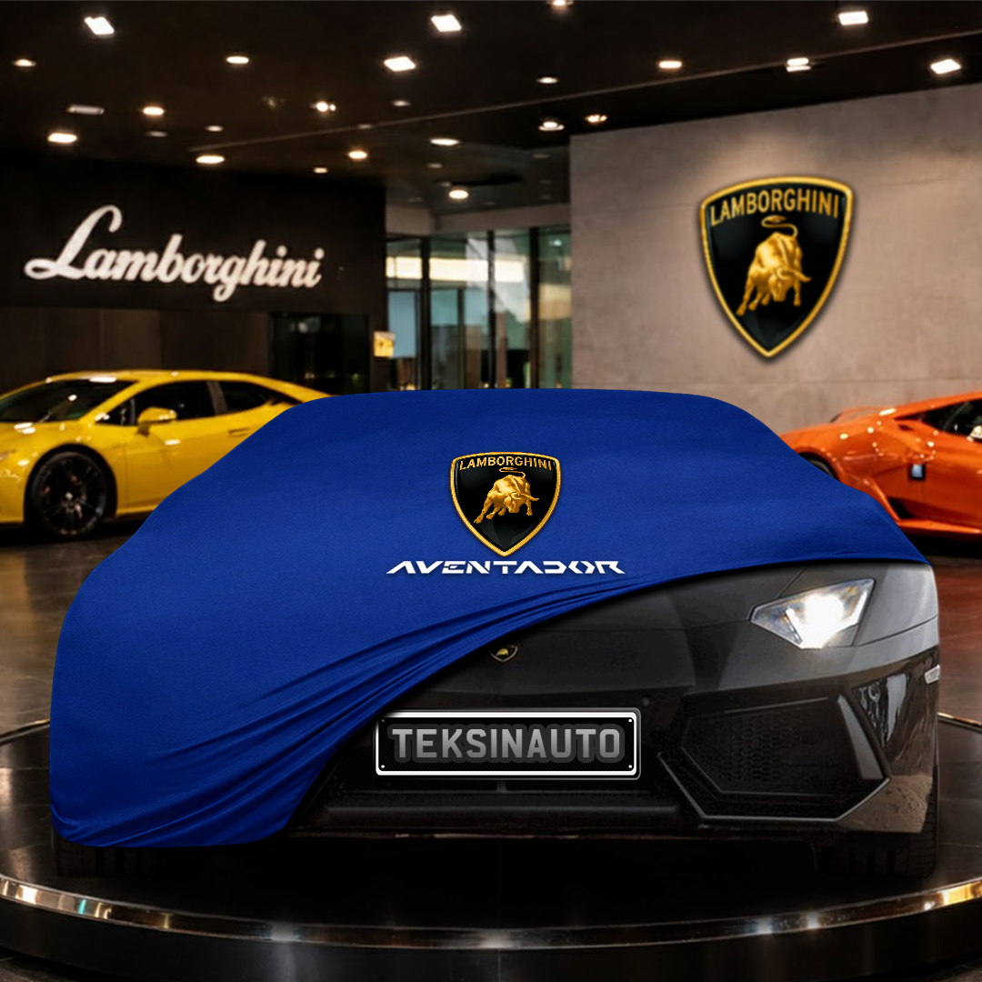 Lamborghini Aventador LP700-4 (2011-2017) Indoor Car Cover Custom Fit, Black, Gray, Blue, Red Color