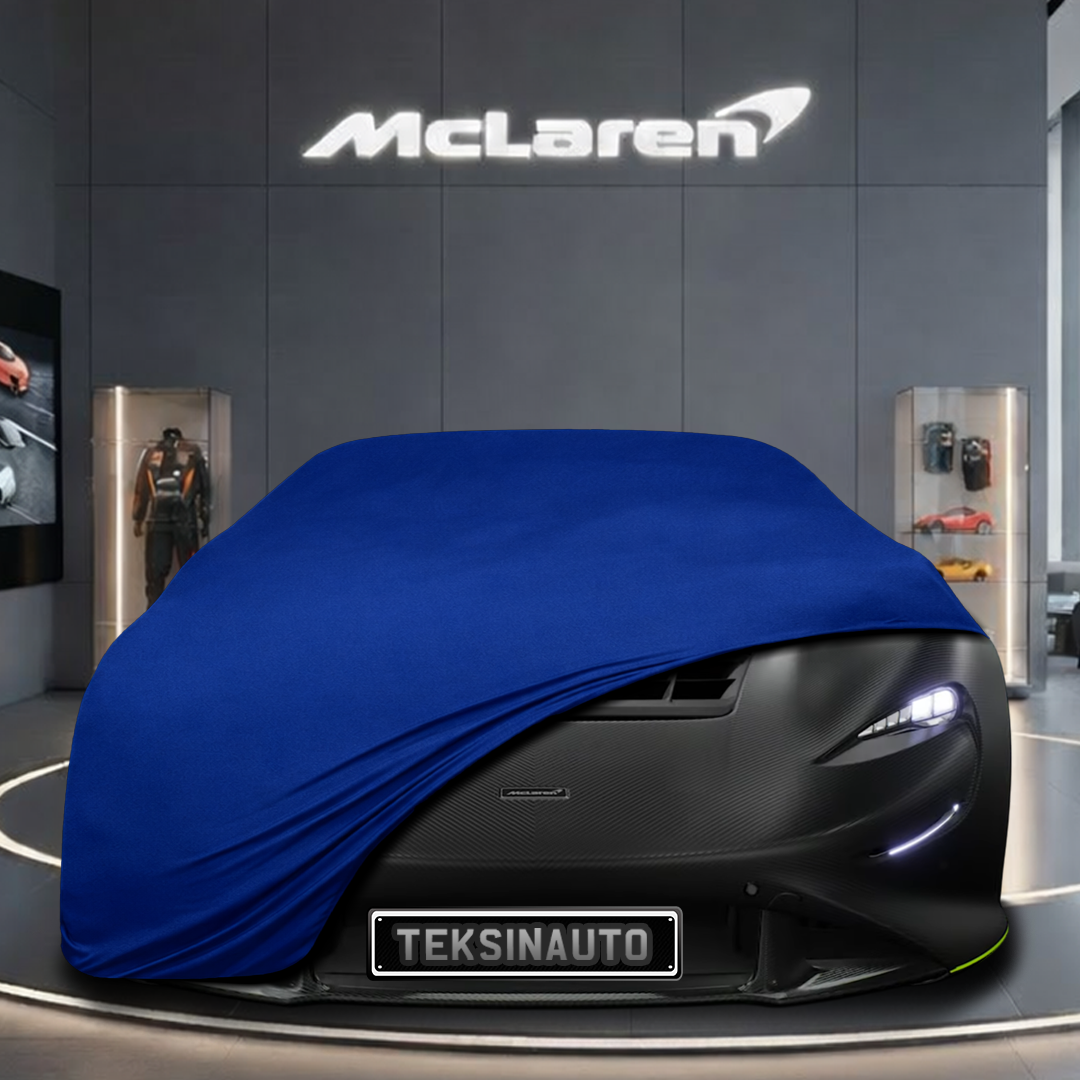 McLaren Elva (2020-) Custom Fit Indoor Car Cover Soft Stretch Black Gray Blue Red Dust Protection Garage Cover Laser Cut + Bag