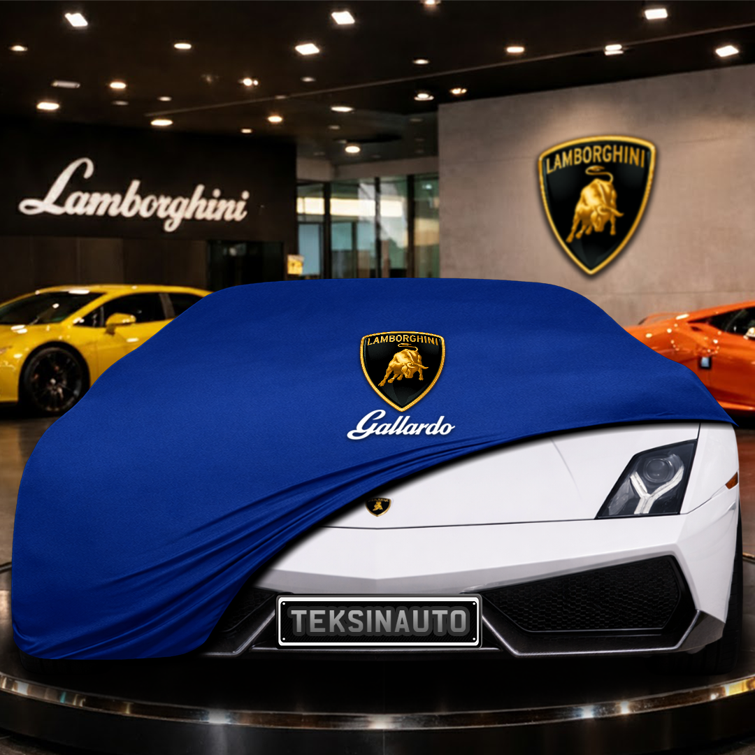 Lamborghini Gallardo LP 570-4 (2010-2013) Custom Fit Indoor Car Cover Soft Stretch Black Gray Blue Red Dust Protection Garage Cover Laser Cut + Bag