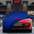 Subaru XT (1986-1992) Custom Fit Indoor Car Cover Soft Stretch Black Gray Blue Red Dust Protection Garage Cover Laser Cut + Bag