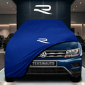 Volkswagen Tiguan 2 (2016-2020) Custom Fit Indoor Car Cover Soft Stretch Black Gray Blue Red Dust Protection Garage Cover Laser Cut + Bag