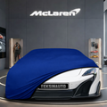 McLaren 675LT (2015-2017) Custom Fit Indoor Car Cover Soft Stretch Black Gray Blue Red Dust Protection Garage Cover Laser Cut + Bag