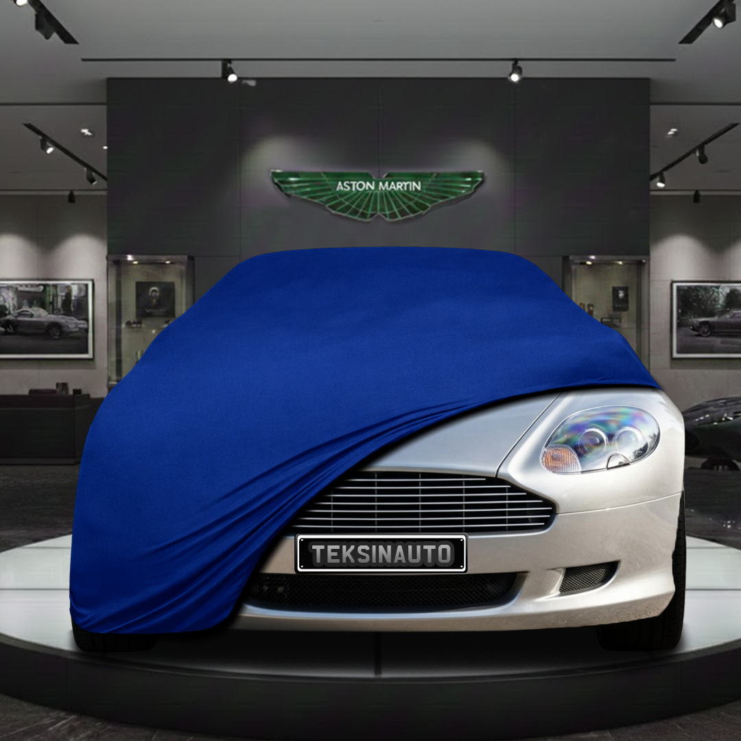 Aston Martin DB9 Coupe (2004-2012) Custom Fit Indoor Car Cover Soft Stretch Black Gray Blue Red Dust Protection Garage Cover Laser Cut + Bag