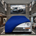 PORSCHE 959 1987-1988 Custom Fit Indoor Car Cover Soft Stretch Black Gray Blue Red Dust Protection Garage Cover Laser Cut + Bag