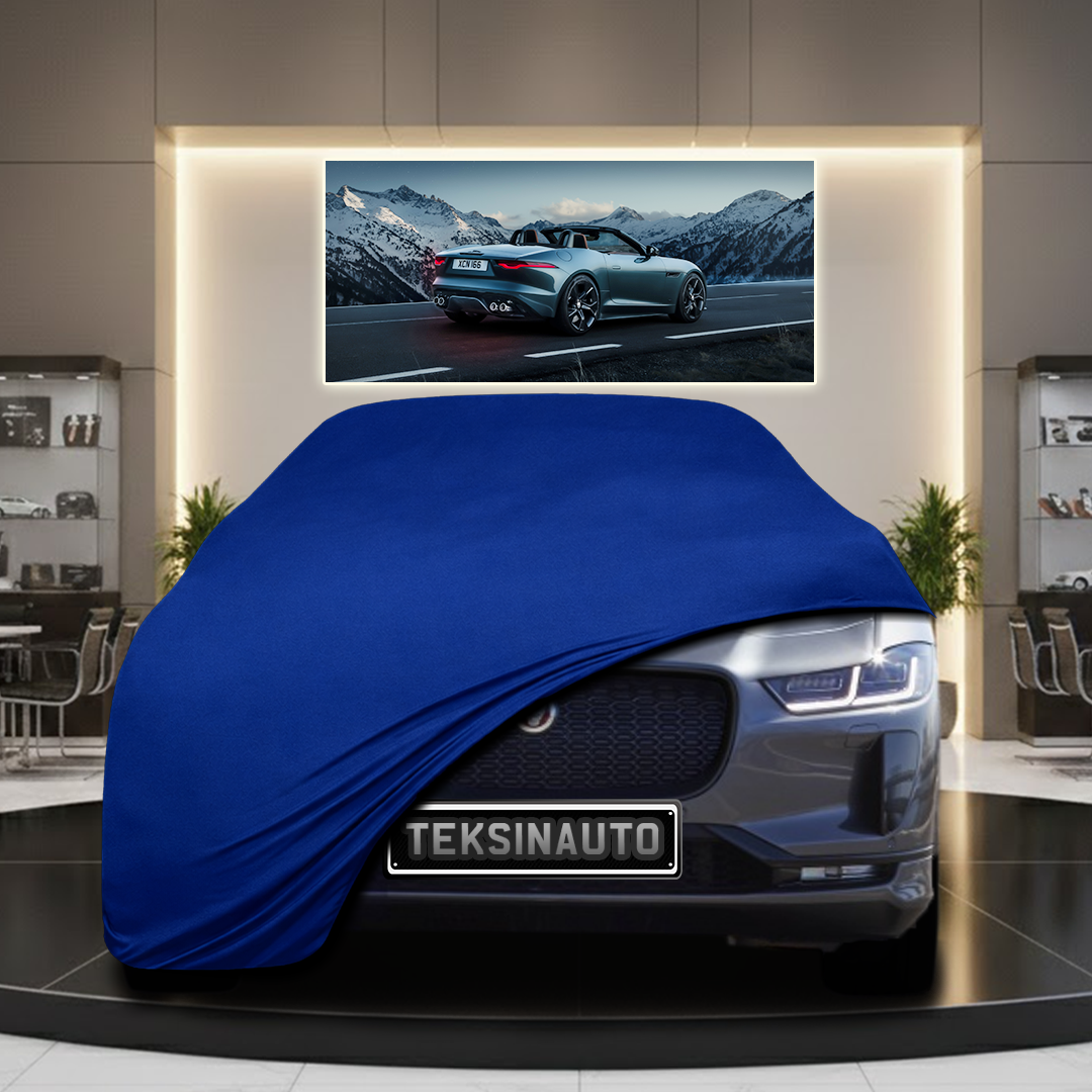 Jaguar I Pace Custom Fit Indoor Car Cover Soft Stretch Black Gray Blue Red Dust Protection Garage Cover Laser Cut + Bag