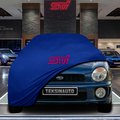 Subaru Impreza 2  Custom Fit Indoor Car Cover Soft Stretch Black Gray Blue Red Dust Protection Garage Cover Laser Cut + Bag