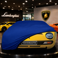 Lamborghini Miura (1966-1969) Custom Fit Indoor Car Cover Soft Stretch Black Gray Blue Red Dust Protection Garage Cover Laser Cut + Bag