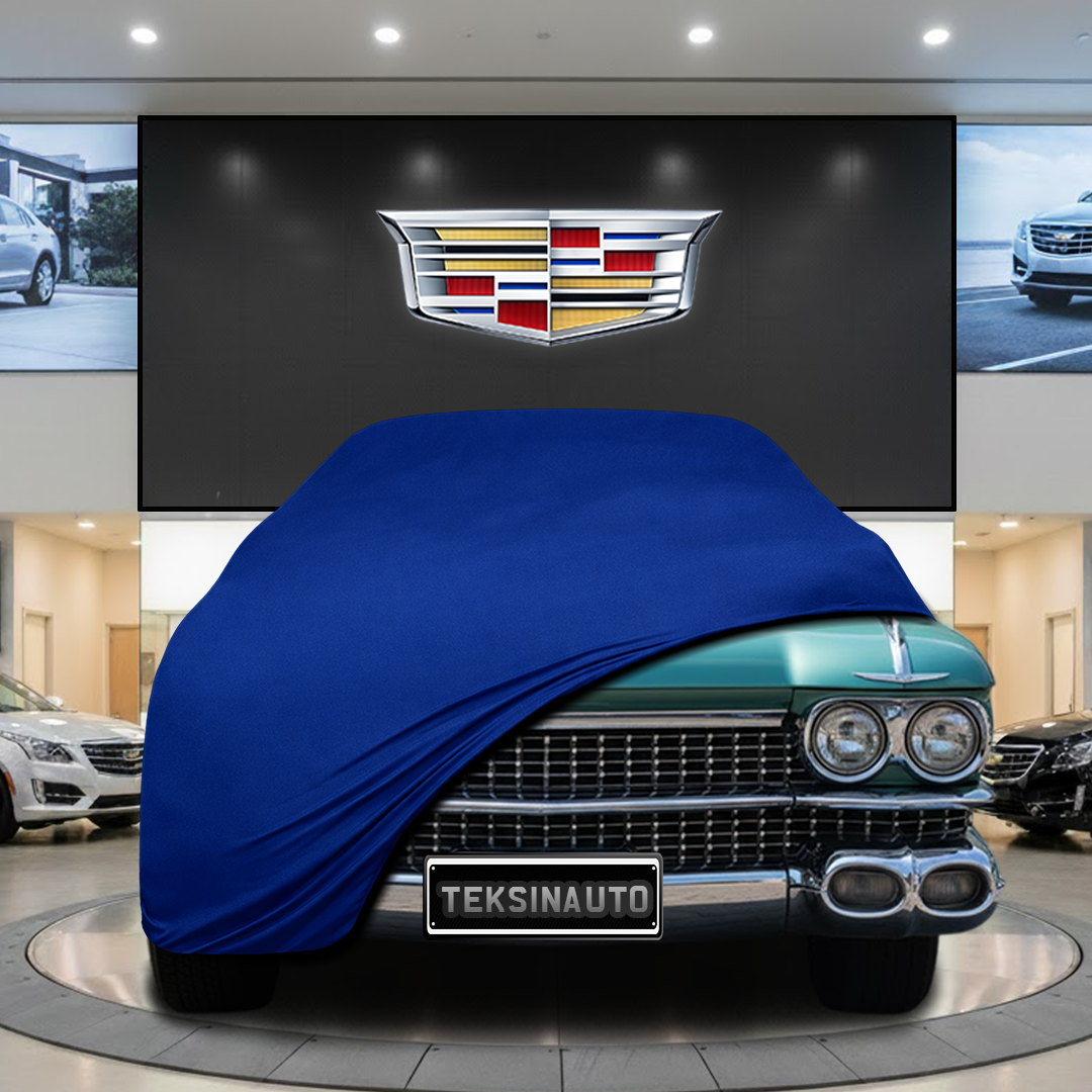 Cadillac Deville (1960-1999) Custom Fit Indoor Car Cover Soft Stretch Black Gray Blue Red Dust Protection Garage Cover Laser Cut + Bag