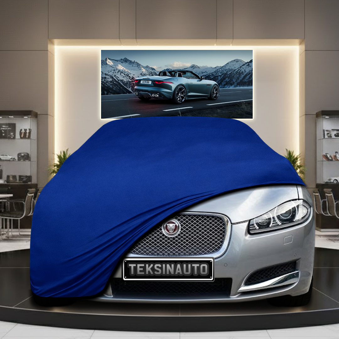 Jaguar XF Custom Fit Indoor Car Cover Soft Stretch Black Gray Blue Red Dust Protection Garage Cover Laser Cut + Bag