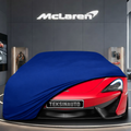 McLaren 540C (2015-) Custom Fit Indoor Car Cover Soft Stretch Black Gray Blue Red Dust Protection Garage Cover Laser Cut + Bag