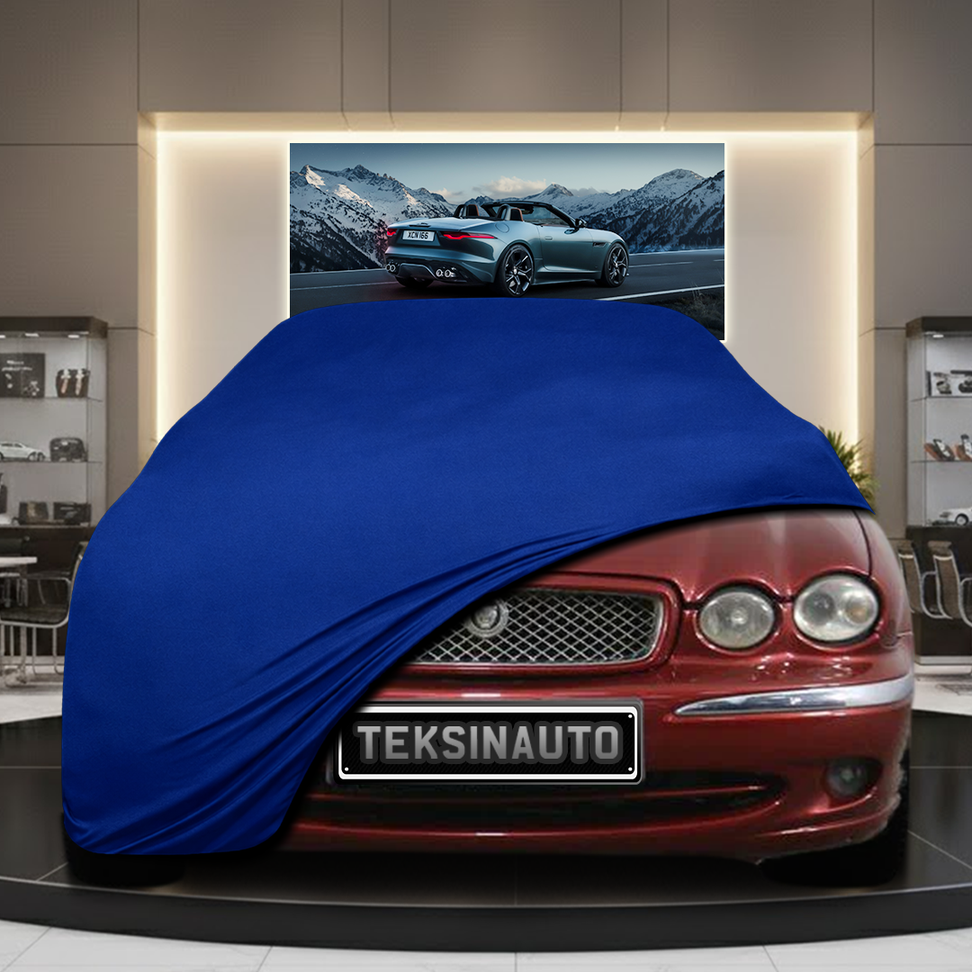 Jaguar X-TYPE Custom Fit Indoor Car Cover Soft Stretch Black Gray Blue Red Dust Protection Garage Cover Laser Cut + Bag