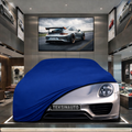 Porsche 918 Spyder Custom Fit Indoor Car Cover Soft Stretch Black Gray Blue Red Dust Protection Garage Cover Laser Cut + Bag