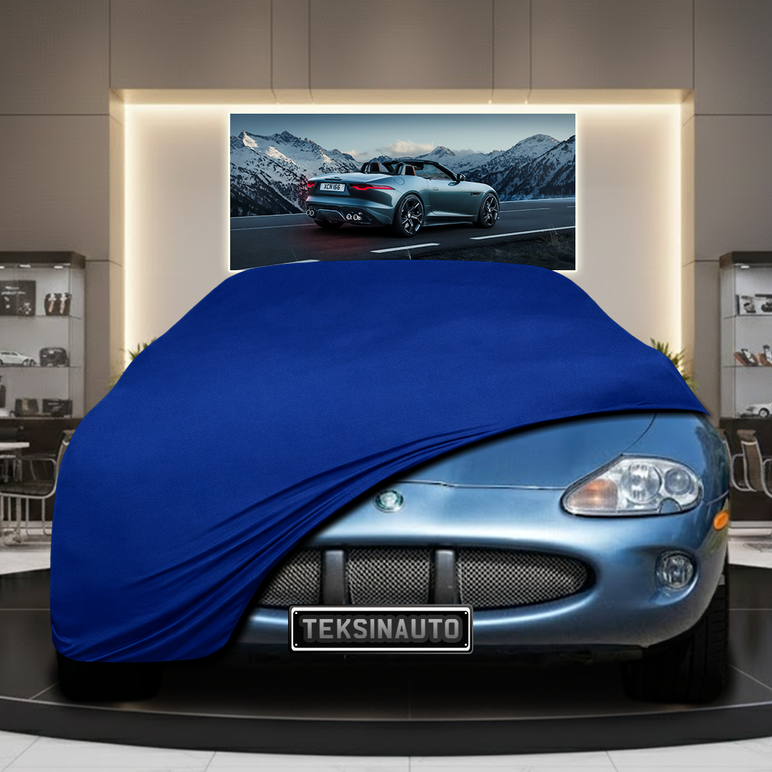 JAGUAR XK X100 1996-2005 Custom Fit Indoor Car Cover Soft Stretch Black Gray Blue Red Dust Protection Garage Cover Laser Cut + Bag