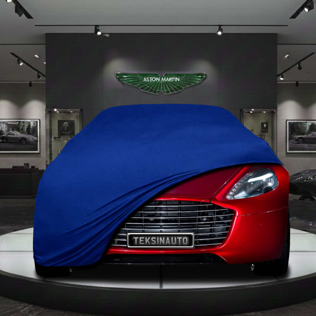 ASTON MARTİN RAPİDE S 2013-2018 Custom Fit Indoor Car Cover Soft Stretch Black Gray Blue Red Dust Protection Garage Cover Laser Cut + Bag