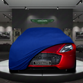 ASTON MARTİN RAPİDE S 2013-2018 Custom Fit Indoor Car Cover Soft Stretch Black Gray Blue Red Dust Protection Garage Cover Laser Cut + Bag