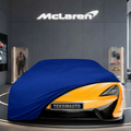 McLaren 570S (2015-) Custom Fit Indoor Car Cover Soft Stretch Black Gray Blue Red Dust Protection Garage Cover Laser Cut + Bag