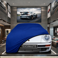 PORSCHE 911 SPEEDSTER 1989-89 Custom Fit Indoor Car Cover Soft Stretch Black Gray Blue Red Dust Protection Garage Cover Laser Cut + Bag