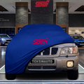 Subaru Forester 1 (1997 - 2002)  Custom Fit Indoor Car Cover Soft Stretch Black Gray Blue Red Dust Protection Garage Cover Laser Cut + Bag