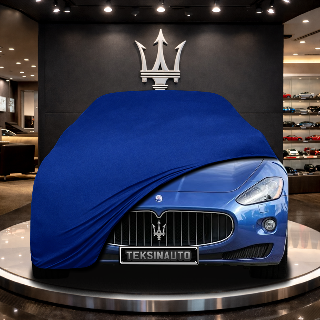 MASERATİ GRANCABRİO M145 (2018-2020) Custom Fit Indoor Car Cover Soft Stretch Black Gray Blue Red Dust Protection Garage Cover Laser Cut + Bag