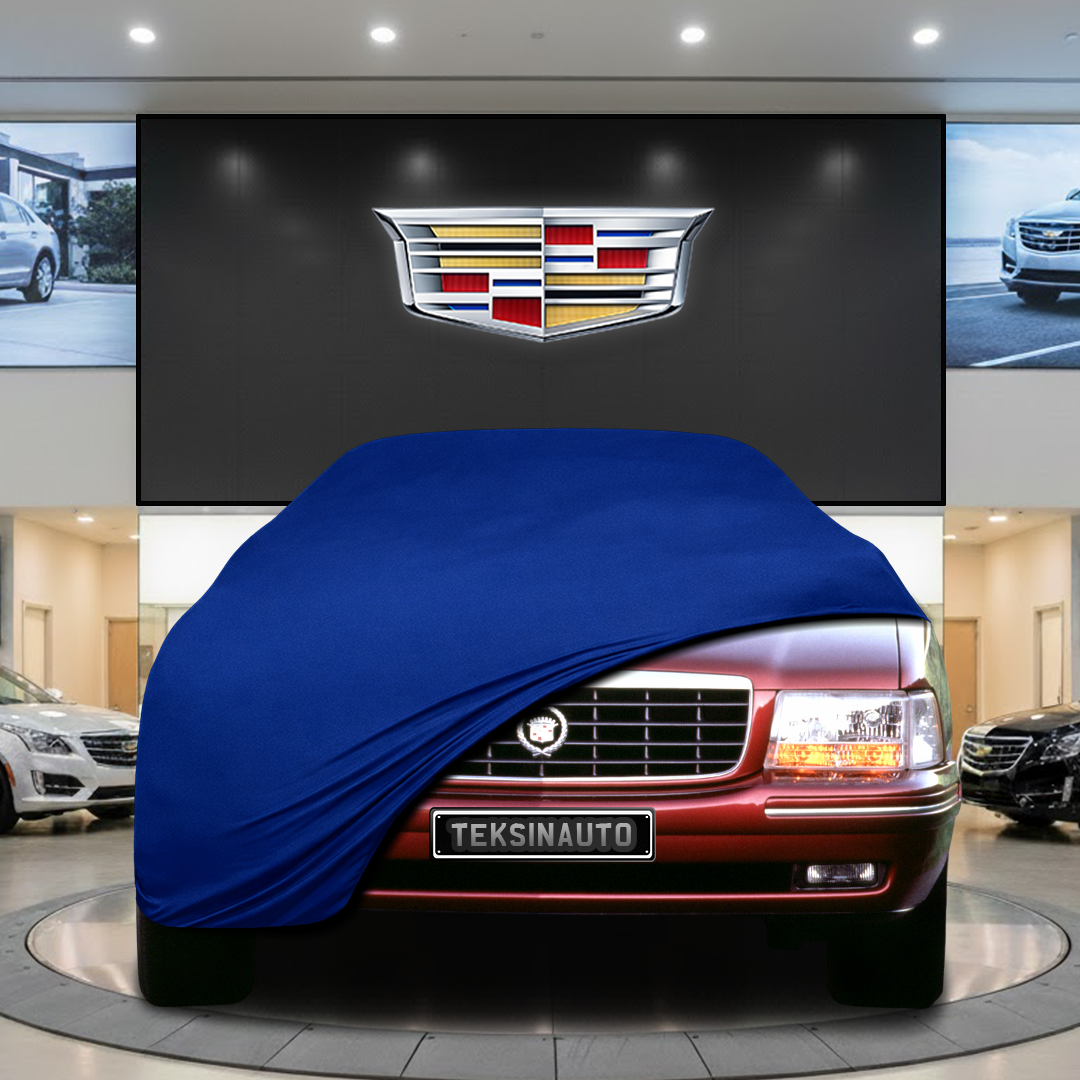 Cadillac Deville EL12 (1999-2006) Custom Fit Indoor Car Cover Soft Stretch Black Gray Blue Red Dust Protection Garage Cover Laser Cut + Bag