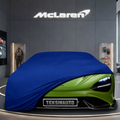 McLaren 765LT (2020-) Custom Fit Indoor Car Cover Soft Stretch Black Gray Blue Red Dust Protection Garage Cover Laser Cut + Bag