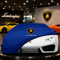 Lamborghini Huracan LP 580-2 (2014-2019) Custom Fit Indoor Car Cover Soft Stretch Black Gray Blue Red Dust Protection Garage Cover Laser Cut + Bag