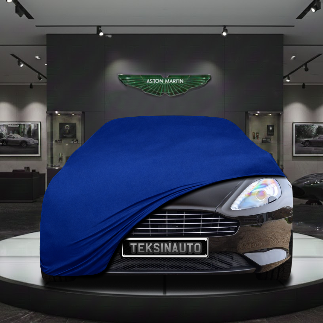ASTON MARTİN VİRAGE 2 2011-2012 Custom Fit Indoor Car Cover Soft Stretch Black Gray Blue Red Dust Protection Garage Cover Laser Cut + Bag