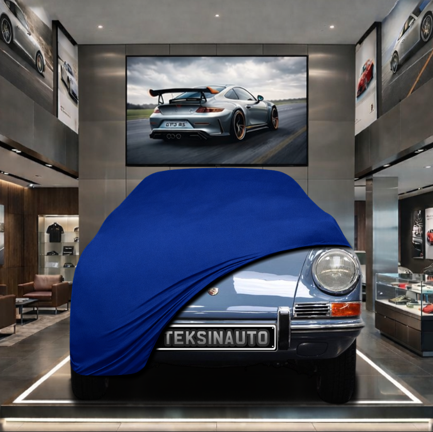 PORSCHE 912 1965-1969 Custom Fit Indoor Car Cover Soft Stretch Black Gray Blue Red Dust Protection Garage Cover Laser Cut + Bag