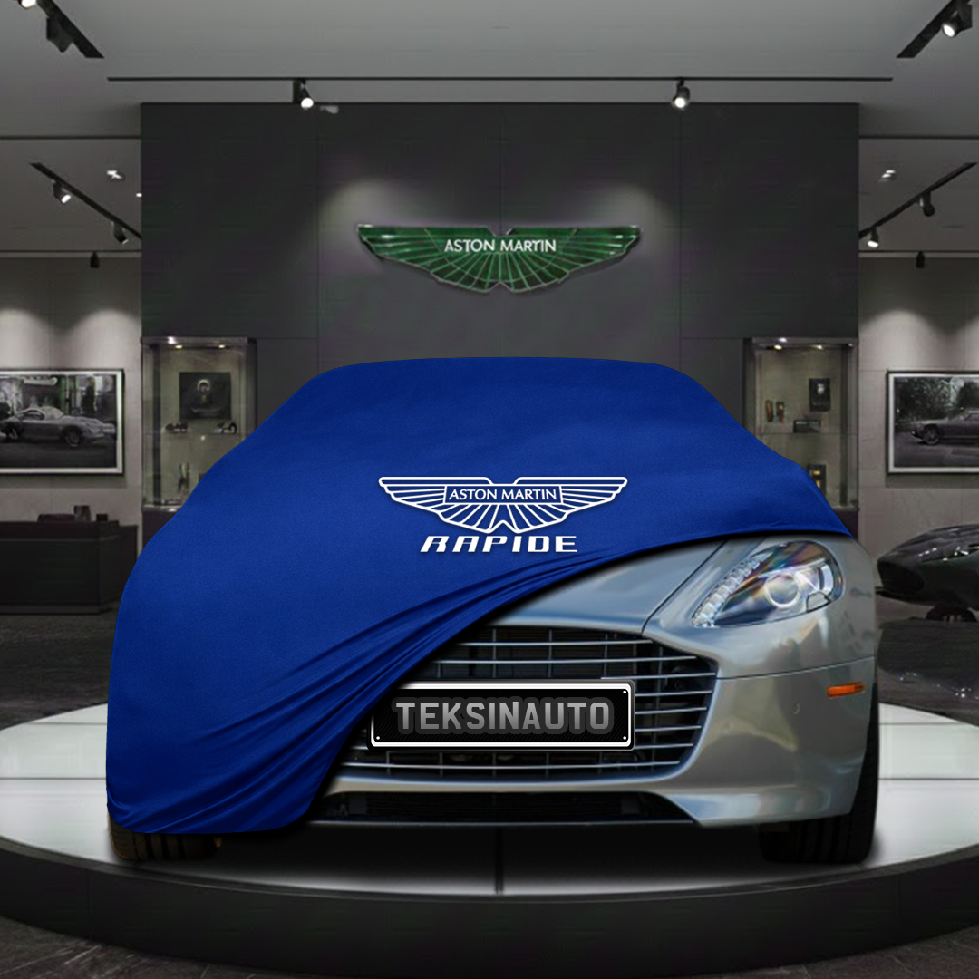 ASTON MARTİN RAPİDE E 2019-2020 Custom Fit Indoor Car Cover Soft Stretch Black Gray Blue Red Dust Protection Garage Cover Laser Cut + Bag