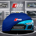 AUDİ R8 COUPE 4S Custom Fit Indoor Car Cover Soft Stretch Black Gray Blue Red Dust Protection Garage Cover Laser Cut + Bag