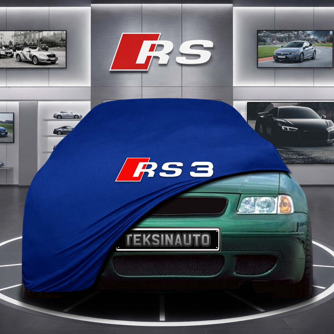 AUDİ A3 8L 2000-2003 Custom Fit Indoor Car Cover Soft Stretch Black Gray Blue Red Dust Protection Garage Cover Laser Cut + Bag