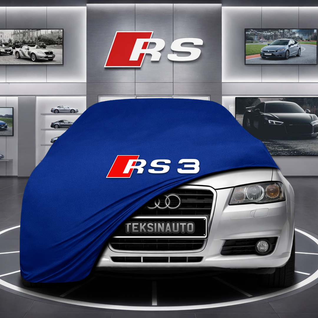 AUDİ A3 8P Custom Fit Indoor Car Cover Soft Stretch Black Gray Blue Red Dust Protection Garage Cover Laser Cut + Bag