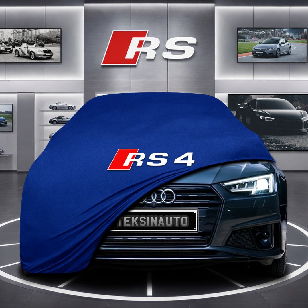 AUDİ A4 ALLROAD B9 8W Custom Fit Indoor Car Cover Soft Stretch Black Gray Blue Red Dust Protection Garage Cover Laser Cut + Bag