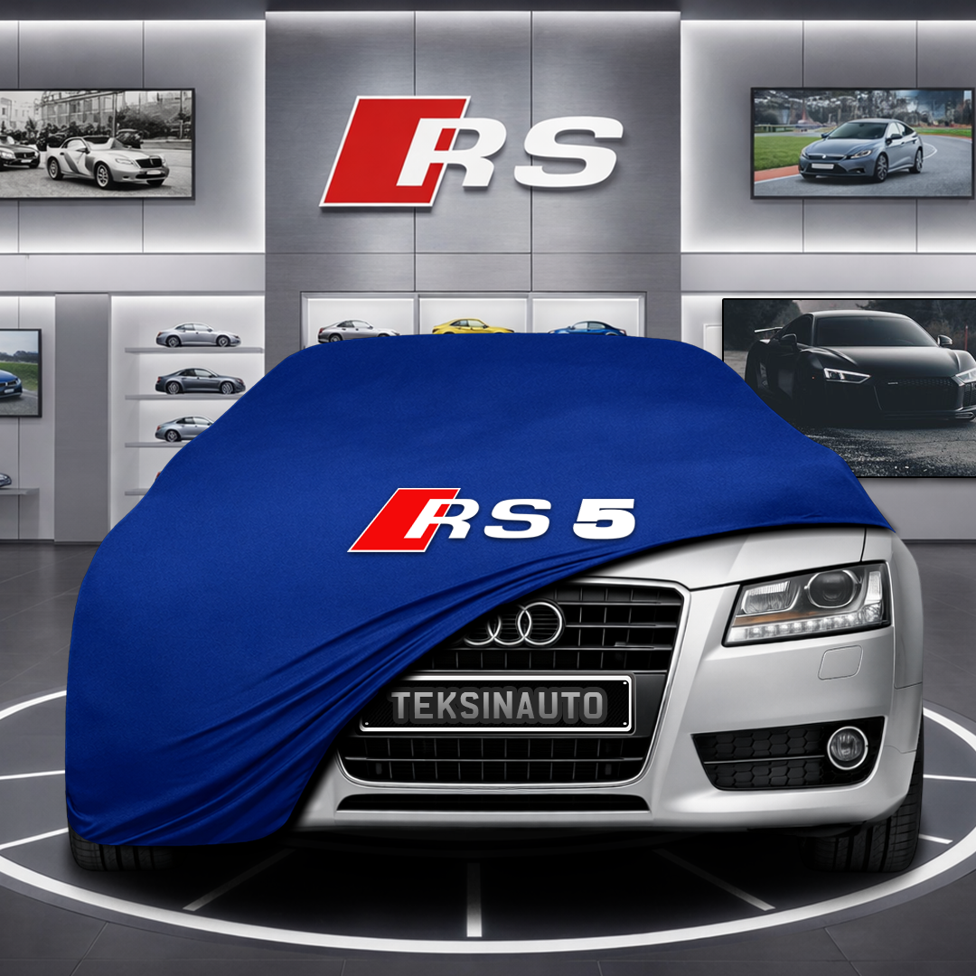 AUDİ A5 8TA SPORTBACK 2009-2011 Custom Fit Indoor Car Cover Soft Stretch Black Gray Blue Red Dust Protection Garage Cover Laser Cut + Bag