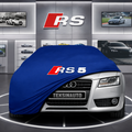 AUDİ A5 8TA SPORTBACK 2009-2011 Custom Fit Indoor Car Cover Soft Stretch Black Gray Blue Red Dust Protection Garage Cover Laser Cut + Bag
