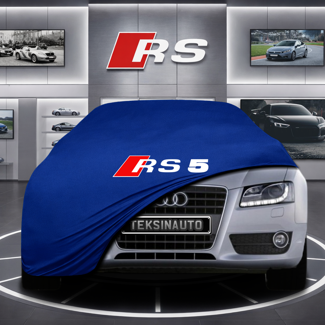 AUDİ A5 8T3 2007-2011 Custom Fit Indoor Car Cover Soft Stretch Black Gray Blue Red Dust Protection Garage Cover Laser Cut + Bag