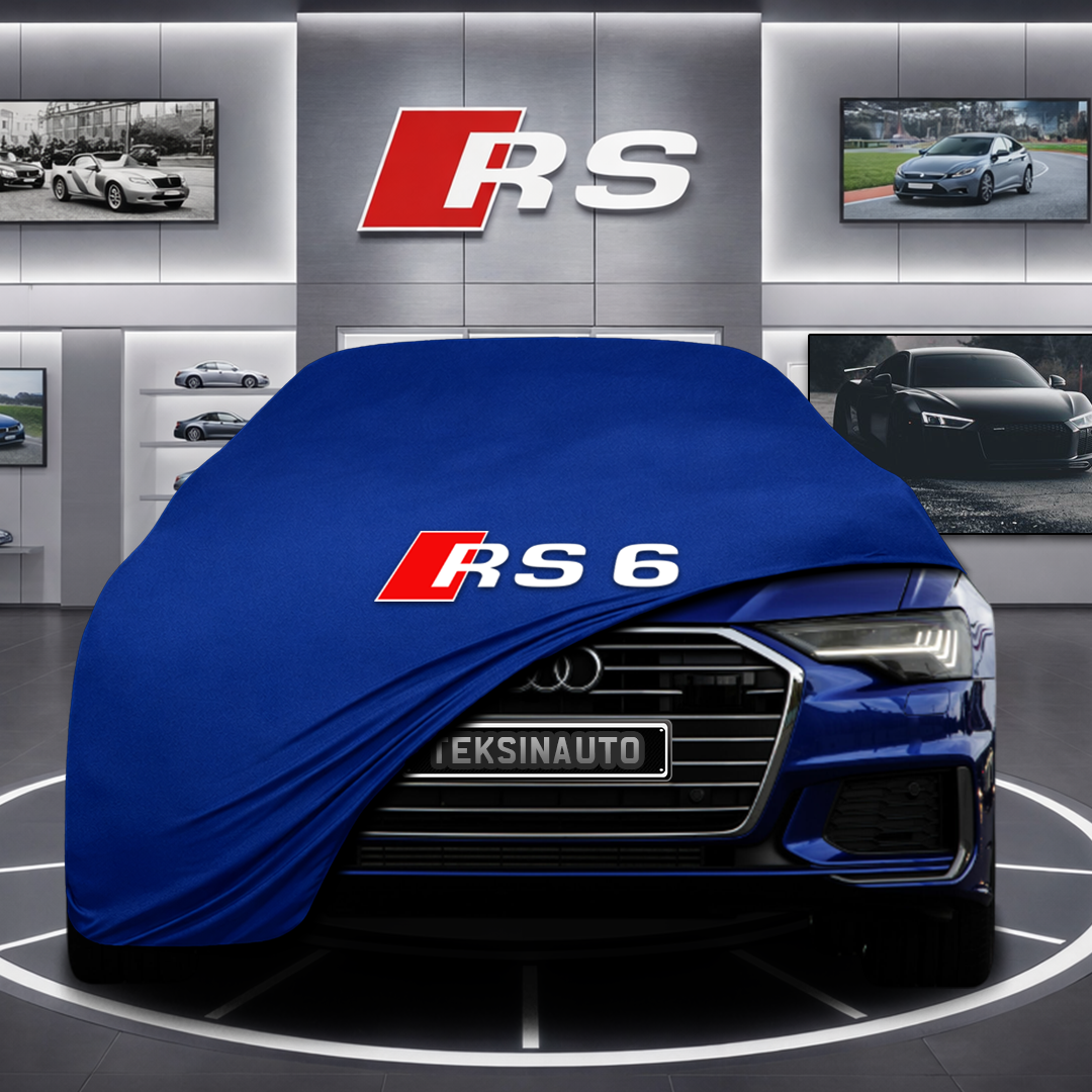 AUDİ A6 C8 Custom Fit Indoor Car Cover Soft Stretch Black Gray Blue Red Dust Protection Garage Cover Laser Cut + Bag