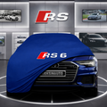 AUDİ A6 C8 Custom Fit Indoor Car Cover Soft Stretch Black Gray Blue Red Dust Protection Garage Cover Laser Cut + Bag