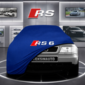 AUDİ A6 C4 Custom Fit Indoor Car Cover Soft Stretch Black Gray Blue Red Dust Protection Garage Cover Laser Cut + Bag
