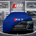 AUDİ A7 C8 Custom Fit Indoor Car Cover Soft Stretch Black Gray Blue Red Dust Protection Garage Cover Laser Cut + Bag