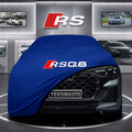 AUDİ Q8 4M Custom Fit Indoor Car Cover Soft Stretch Black Gray Blue Red Dust Protection Garage Cover Laser Cut + Bag