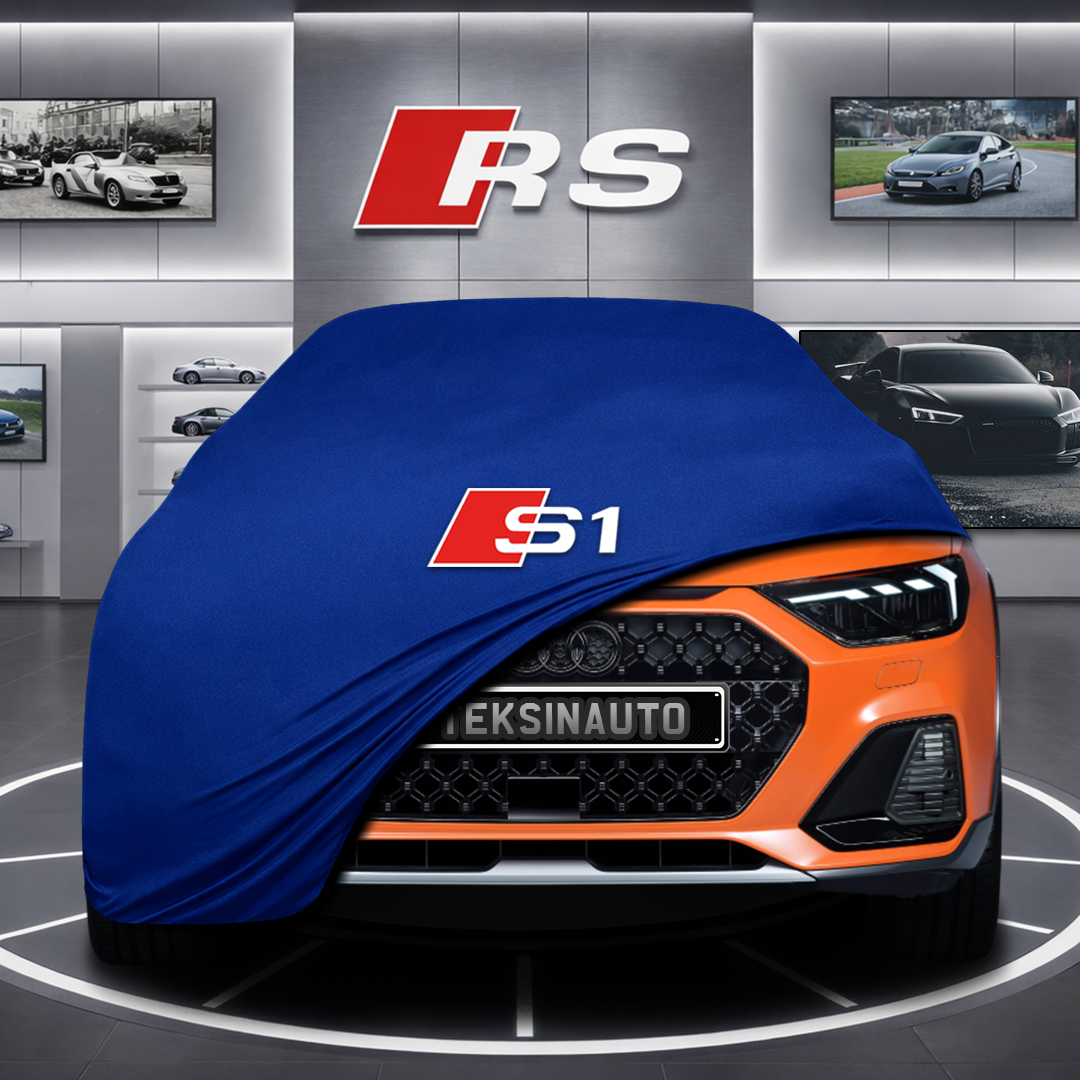AUDİ A1 GB CİTYCARVER 2018-2022 Custom Fit Indoor Car Cover Soft Stretch Black Gray Blue Red Dust Protection Garage Cover Laser Cut + Bag