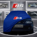 AUDİ A3 8L 1996-2000 Custom Fit Indoor Car Cover Soft Stretch Black Gray Blue Red Dust Protection Garage Cover Laser Cut + Bag