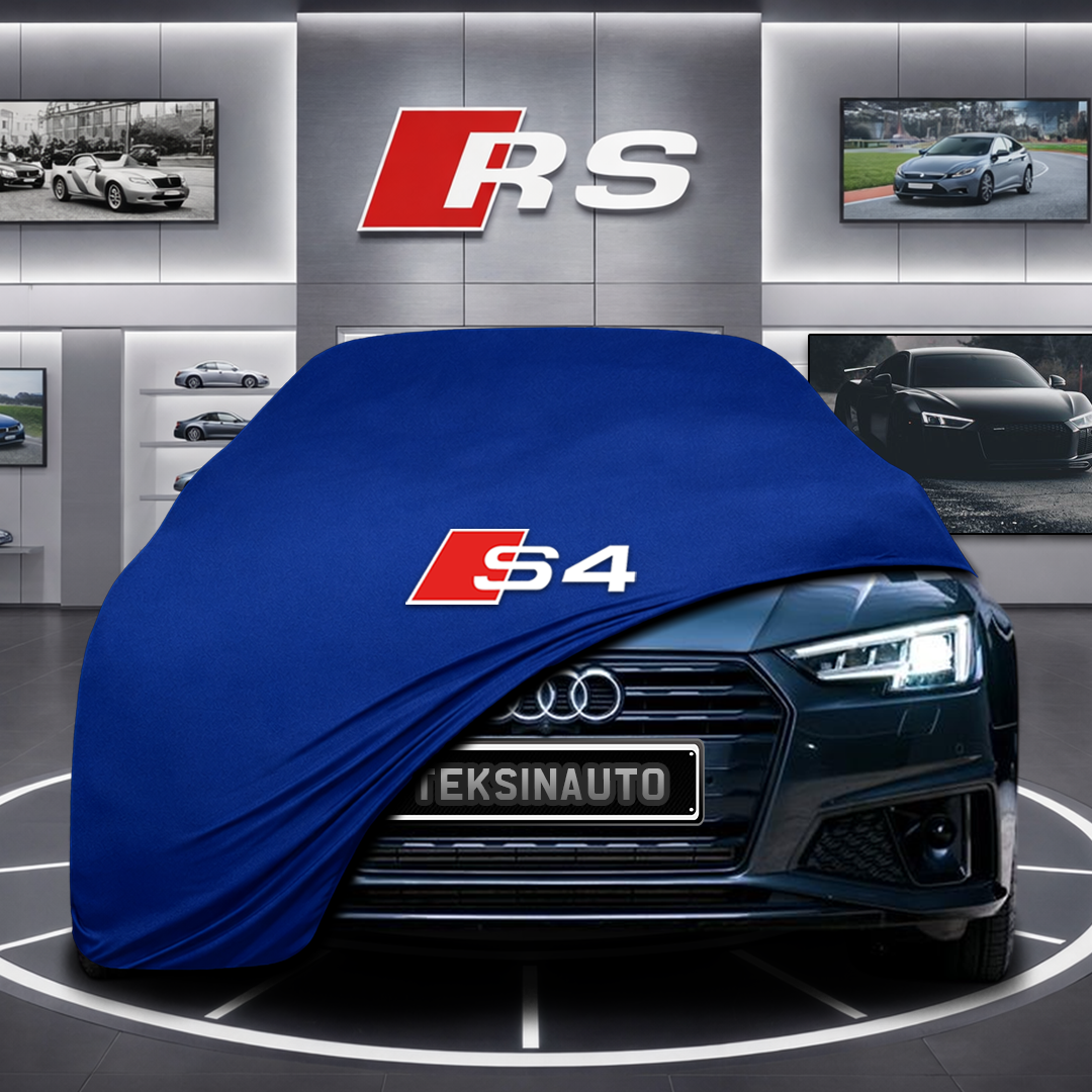 AUDİ A4 ALLROAD B9 8W Custom Fit Indoor Car Cover Soft Stretch Black Gray Blue Red Dust Protection Garage Cover Laser Cut + Bag