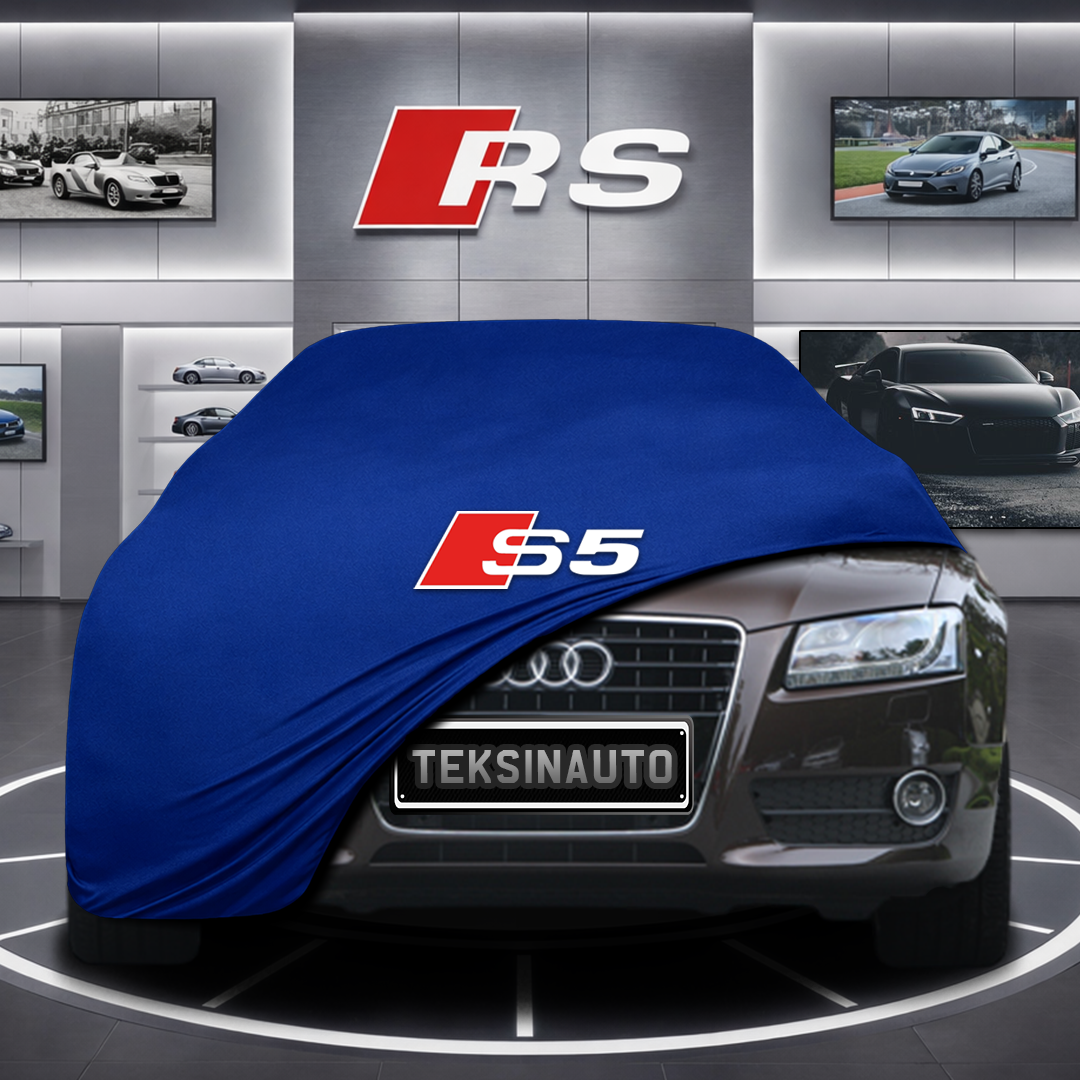 AUDİ A5 8F7 CABRİOLET 2008-2011 Custom Fit Indoor Car Cover Soft Stretch Black Gray Blue Red Dust Protection Garage Cover Laser Cut + Bag
