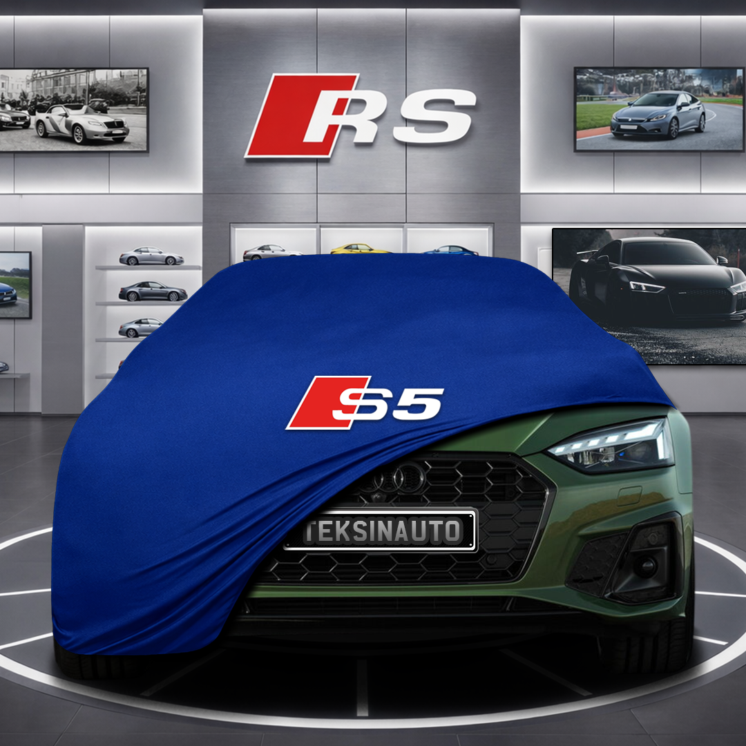 AUDİ A5 F5 Custom Fit Indoor Car Cover Soft Stretch Black Gray Blue Red Dust Protection Garage Cover Laser Cut + Bag