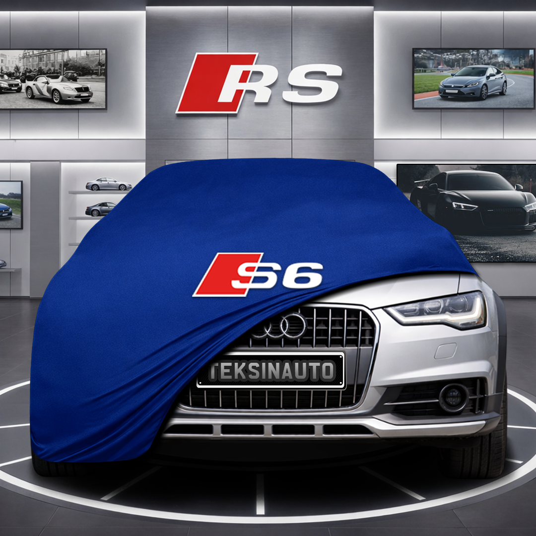 AUDİ A6 C7 Custom Fit Indoor Car Cover Soft Stretch Black Gray Blue Red Dust Protection Garage Cover Laser Cut + Bag