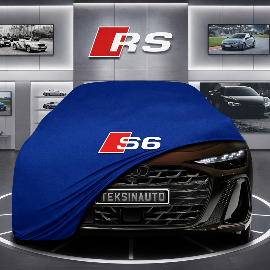 AUDİ A6 C9 Custom Fit Indoor Car Cover Soft Stretch Black Gray Blue Red Dust Protection Garage Cover Laser Cut + Bag