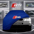 AUDİ A6 C4 Custom Fit Indoor Car Cover Soft Stretch Black Gray Blue Red Dust Protection Garage Cover Laser Cut + Bag