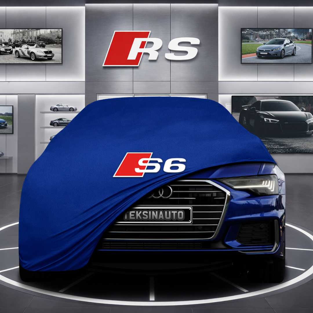 AUDİ A6 C8 Custom Fit Indoor Car Cover Soft Stretch Black Gray Blue Red Dust Protection Garage Cover Laser Cut + Bag